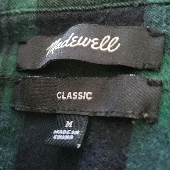 Madewell soft cotton classic flannel shirt - Picture 6 of 7